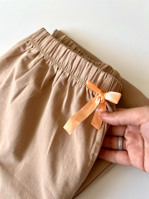 شلوار نخ پنبه ی ساده